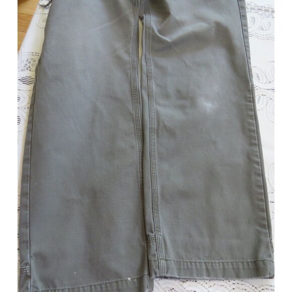 Duluth Trading Co Men's Ballroom Fit Trim Pants  32/30   Olive Green GUC - Picture 12 of 16